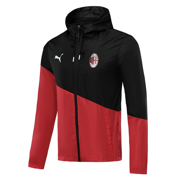 Rompevientos AC Milan 2019/20 Negro Rojo